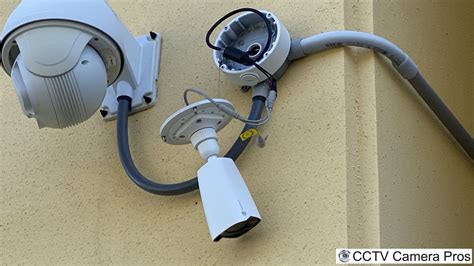 mount external security camera to electrical junction box|how to attach security camera to box.